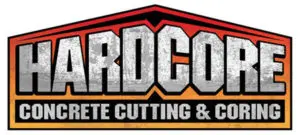 HARDCORE Concrete Cutting logo HARDCORE Concrete Cutting logo
