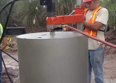 professional concerete coring worker in orlando